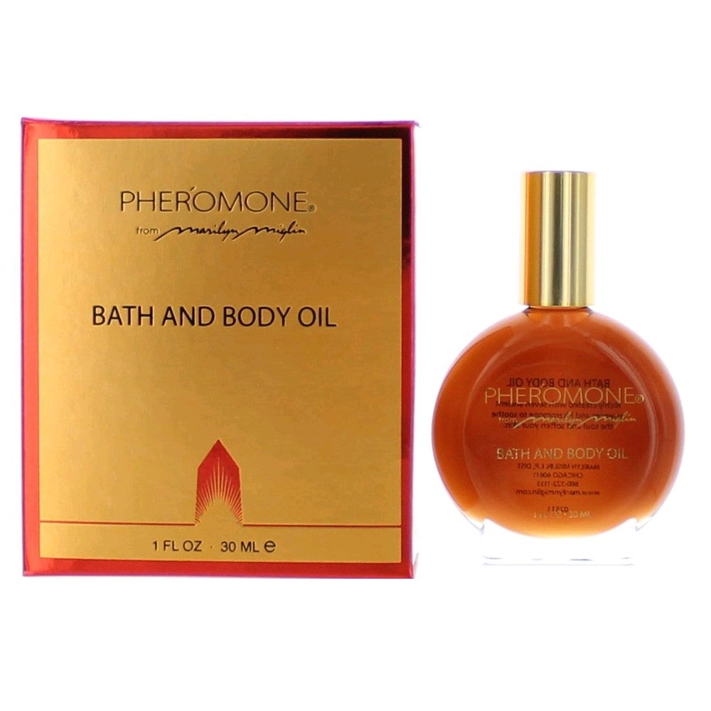 Pheromone by Marilyn Miglin, 1 oz Bath & Body Oil for Women
