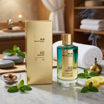 Mancera Aoud Lemon Mint by Mancera, 4 oz EDP Spray For Unisex