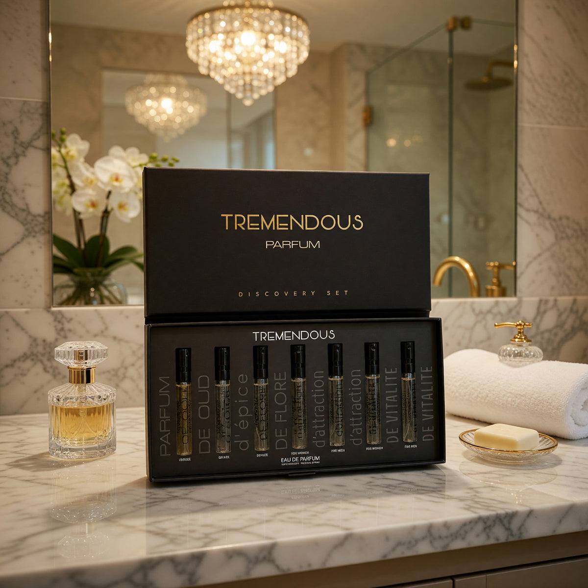Tremendous by Tremendous Parfum, 7 Piece Discovery Set