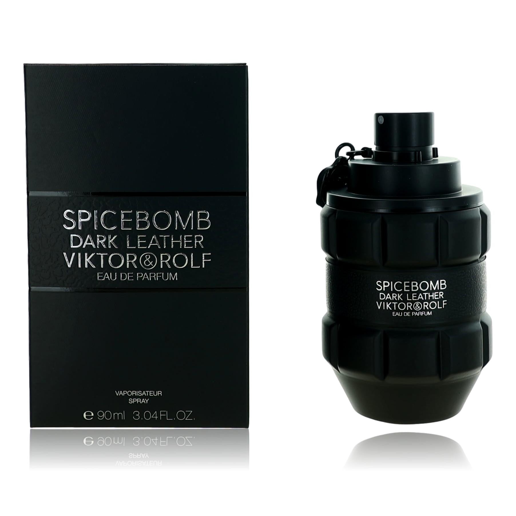 Spicebomb Dark Leather by Viktor & Rolf, 3 oz EDP Spray for Men