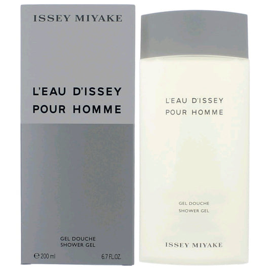 L'eau D'Issey Pour Homme by Issey Miyake, 6.7 oz Shower Gel for Men