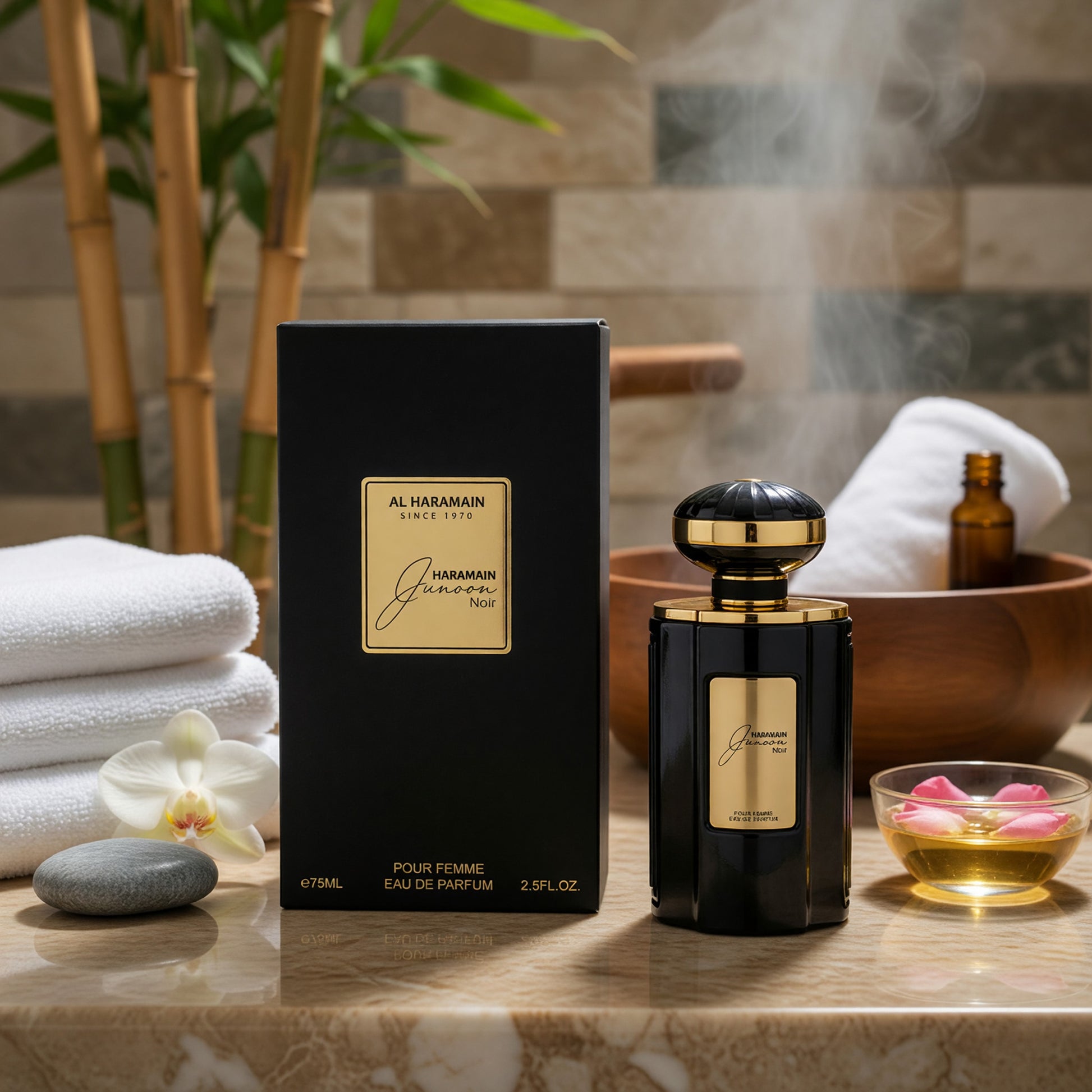 Junoon Noir by Al Haramain, 2.5 oz EDP Spray for Women