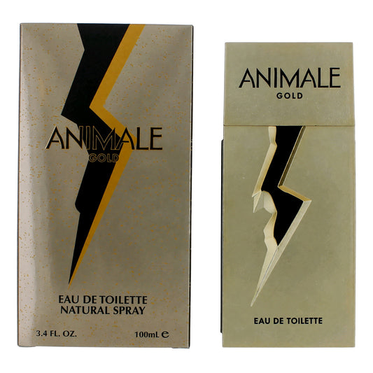 Animale Gold by Animale, 3.4 oz EDT Spray for Men