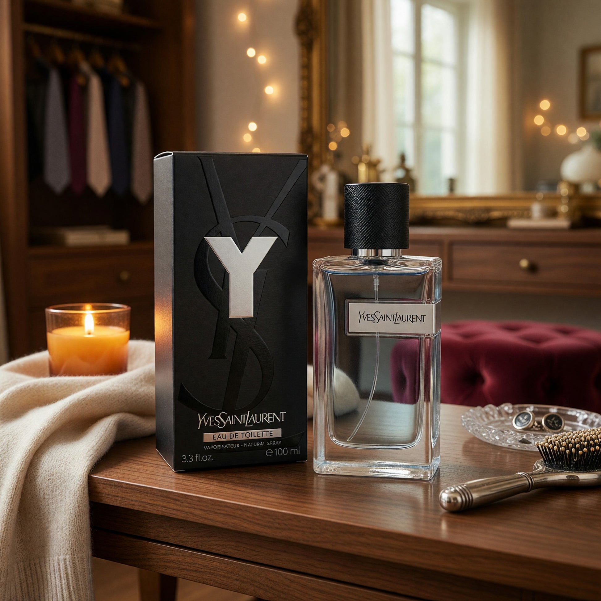 Y by Yves Saint Laurent, 3.3 oz EDT Spray for Men