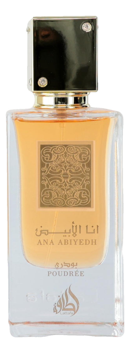 Ana Abiyedh Poudree by Lattafa, 2 oz EDP Spray for Unisex