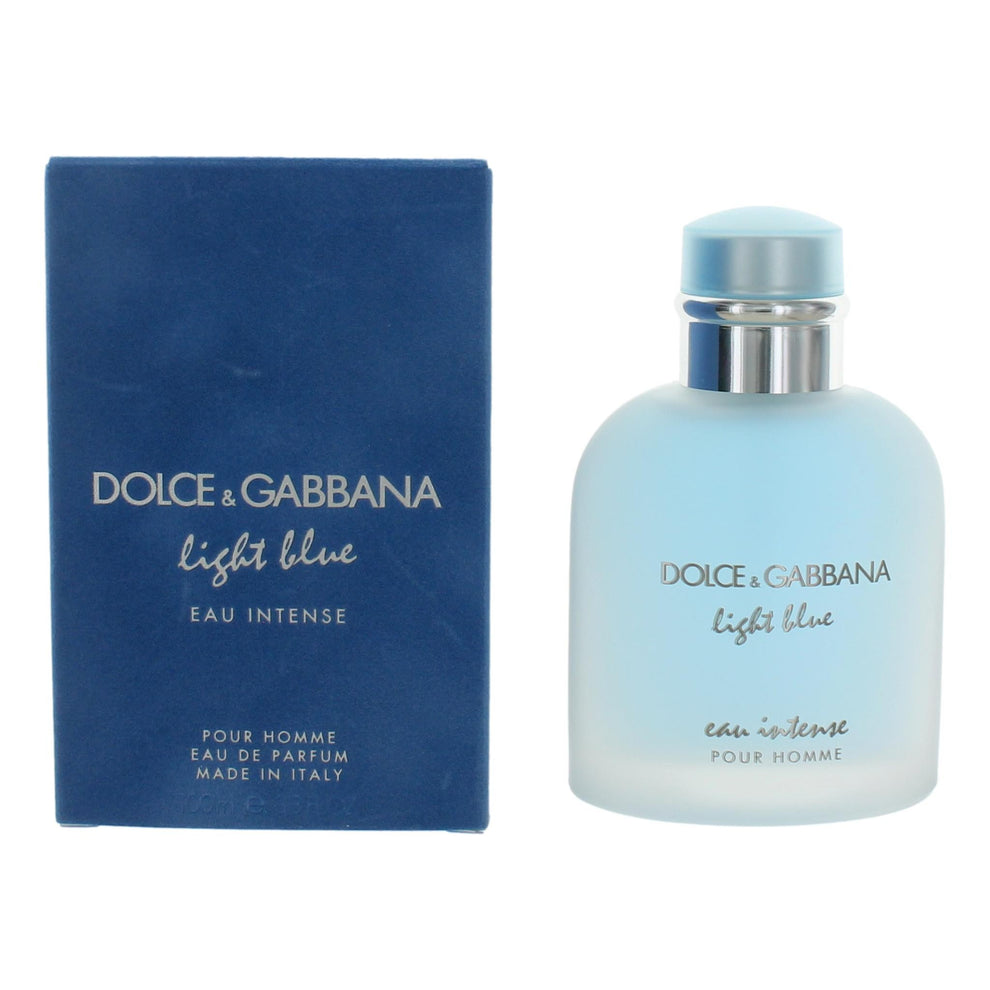 Light Blue Eau Intense by Dolce & Gabbana, 3.3 oz EDP Spray for Men ...