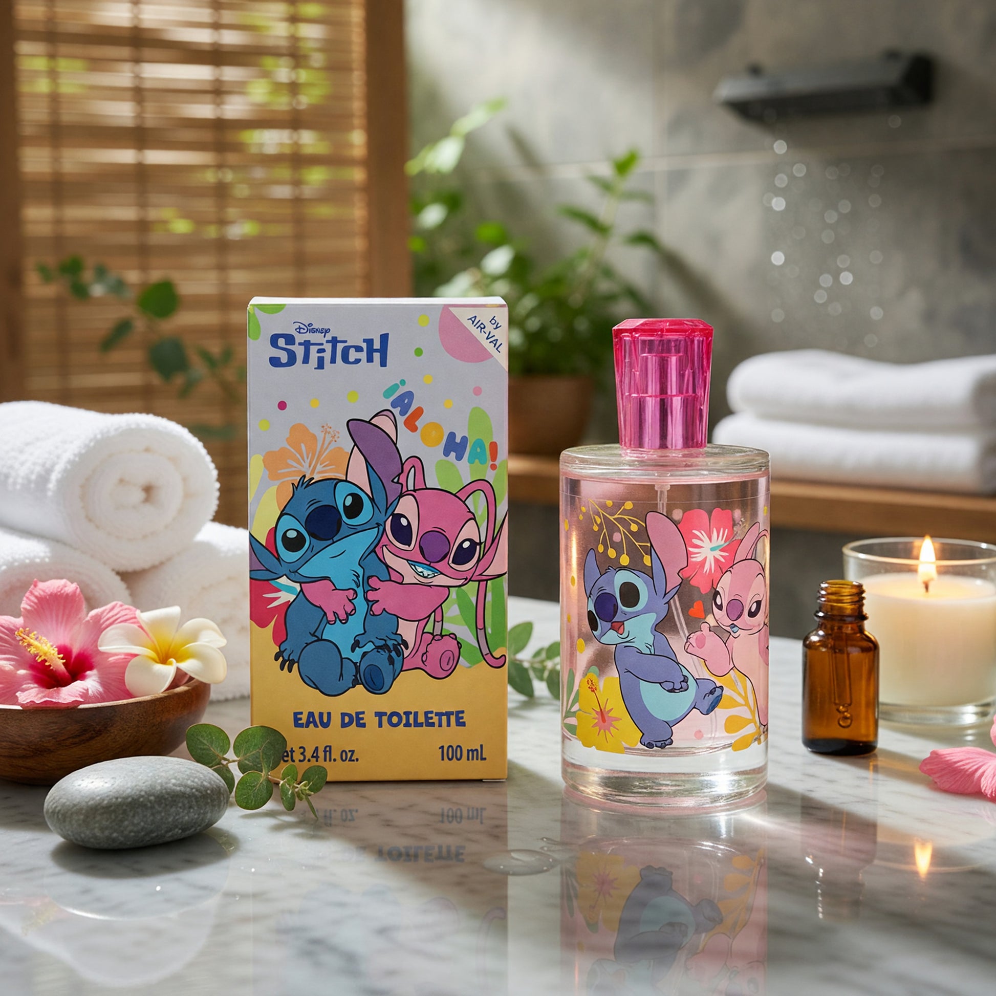 Stitch & Angel by Air-Val International, 3.4 oz EDT Spray for Kids