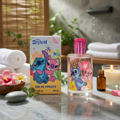 Stitch & Angel by Air-Val International, 3.4 oz EDT Spray for Kids
