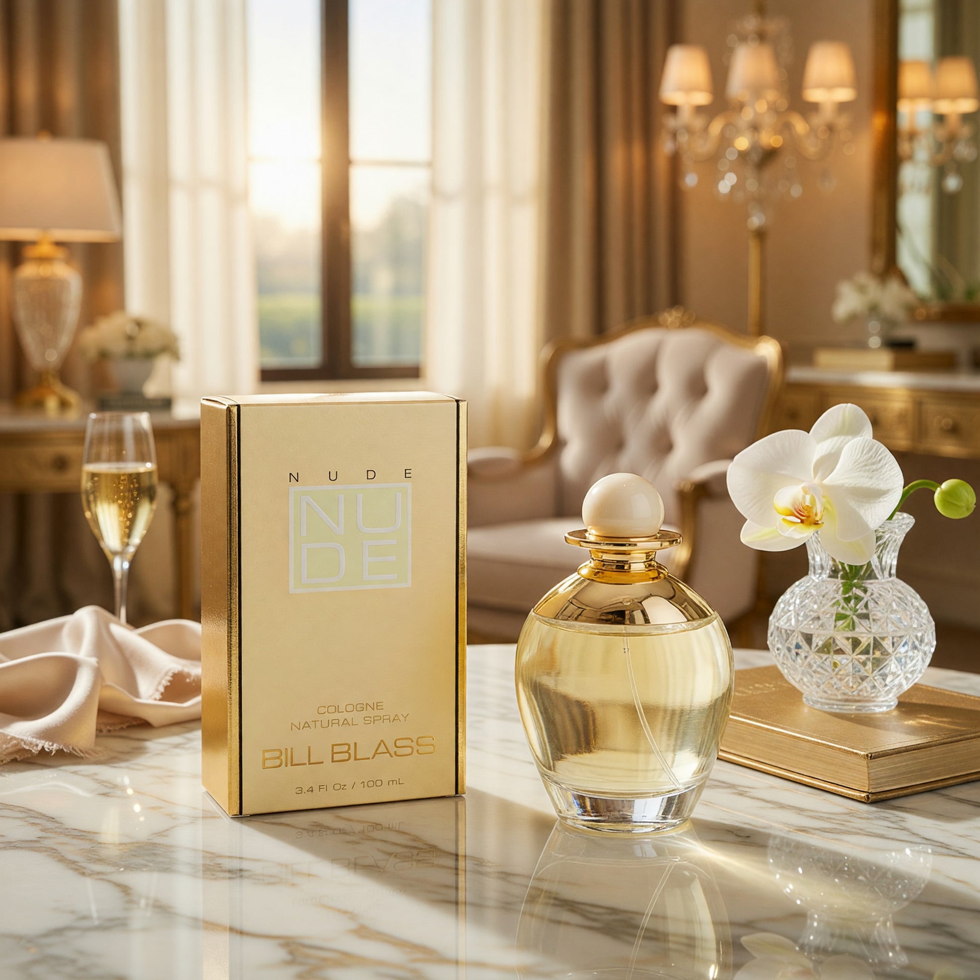 Nude by Bill Blass, 3.4 oz Cologne Spray for Women