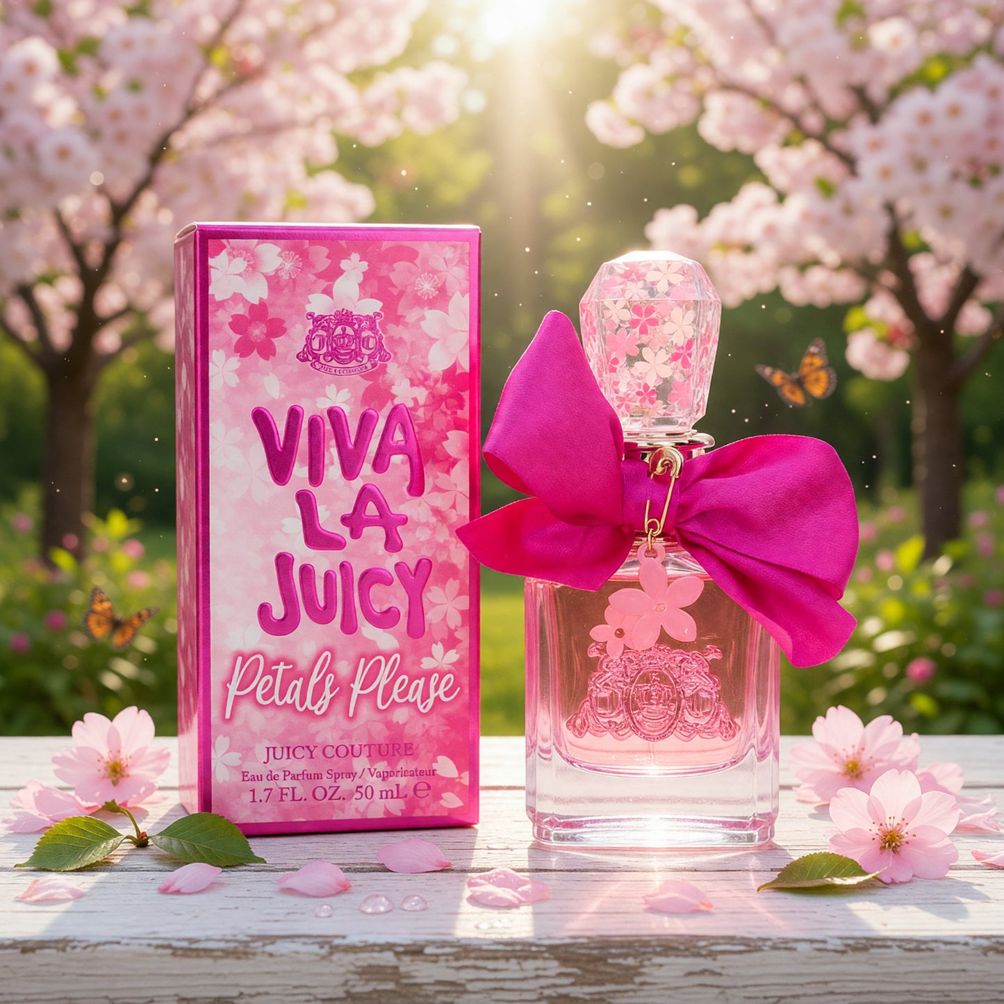 Viva La Juicy Petal Please by juicy Cature, 1.7 oz EDP spray for Women
