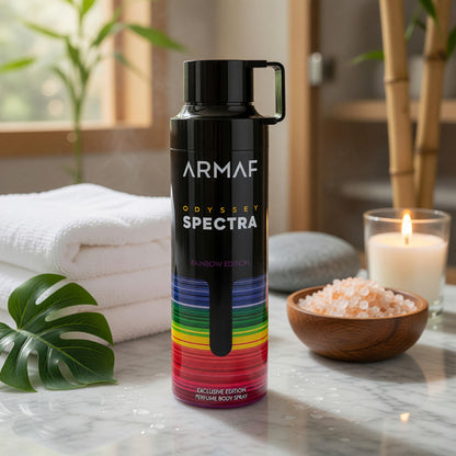 Odyssey Spectra Rainbow by Armaf, 6.7 oz Deodorant Spray for Men