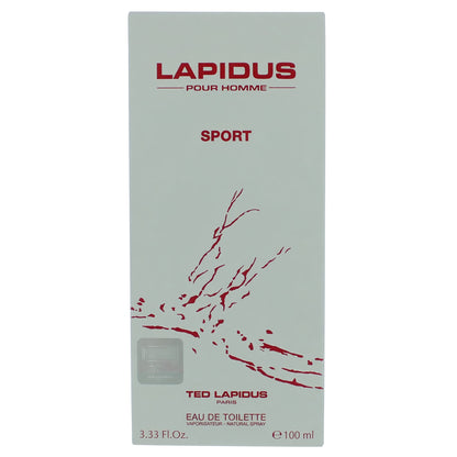Lapidus Pour Homme Sport by Ted Lapidus, 3.3 oz EDT Spray for Men