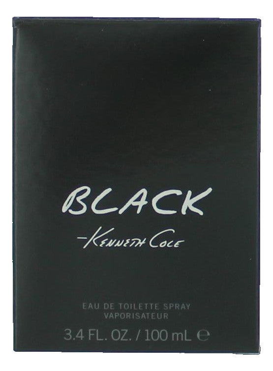 Black by Kenneth Cole, 3.4 oz EDT Spray for Men