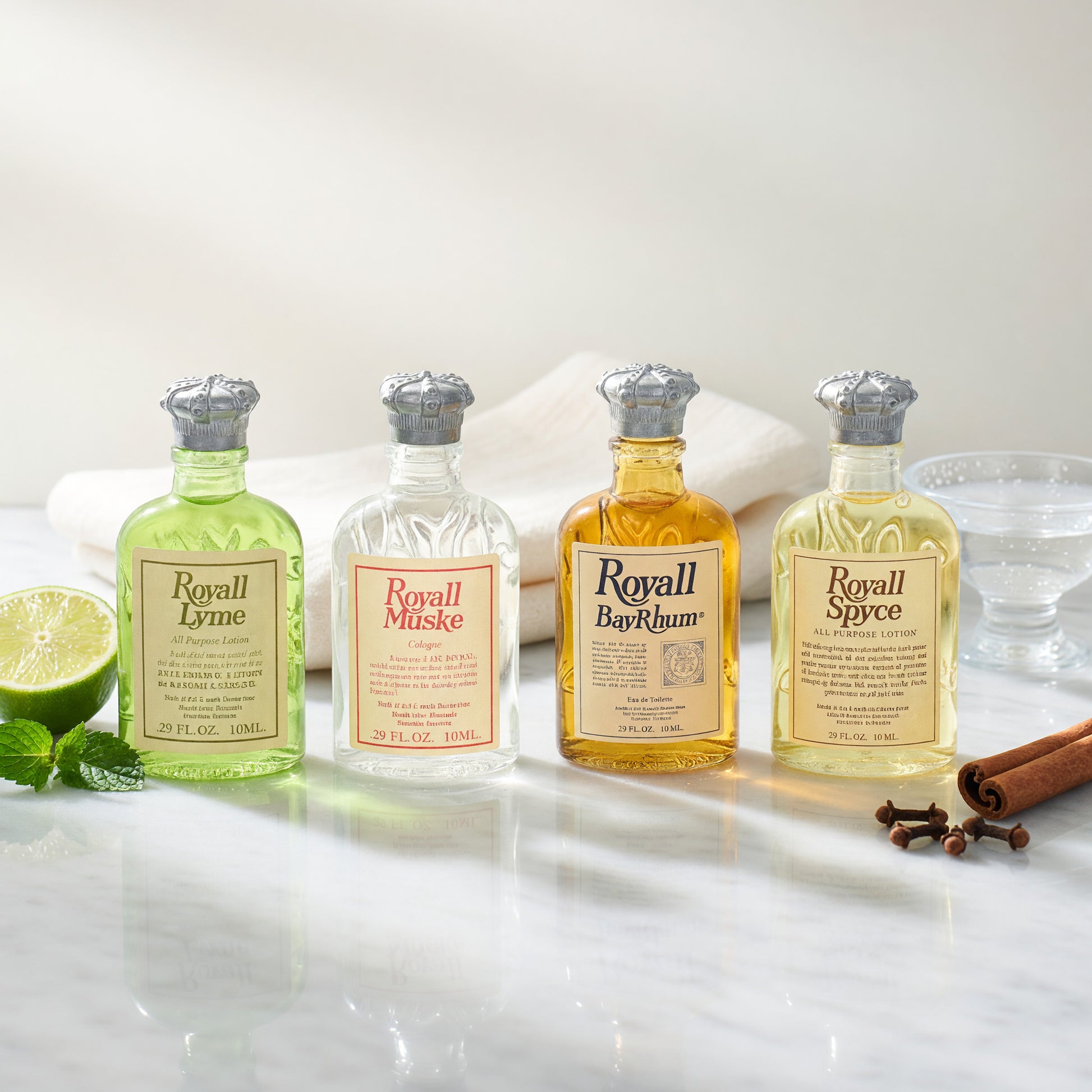 The Heritage Collection by Royall Fragrances, 4 Piece Mini Set for Men