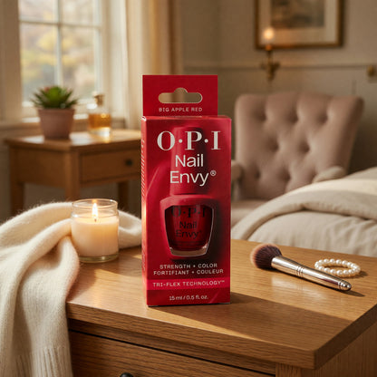 OPI Nail Envy by OPI, 0.5 oz Nail Strengthener - Big Apple Red - Big Apple Red