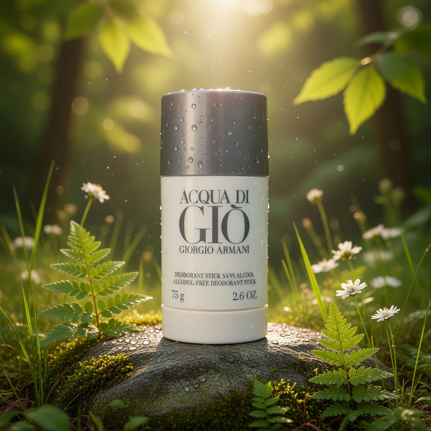 Acqua Di Gio by Giorgio Armani, 2.6 oz Deodorant Stick for Men