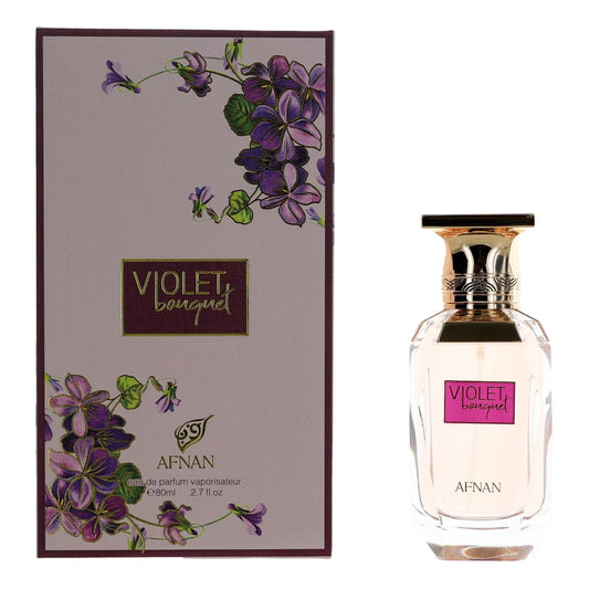 Violet Bouquet by Afnan, 2.7 oz EDP Spray for Women