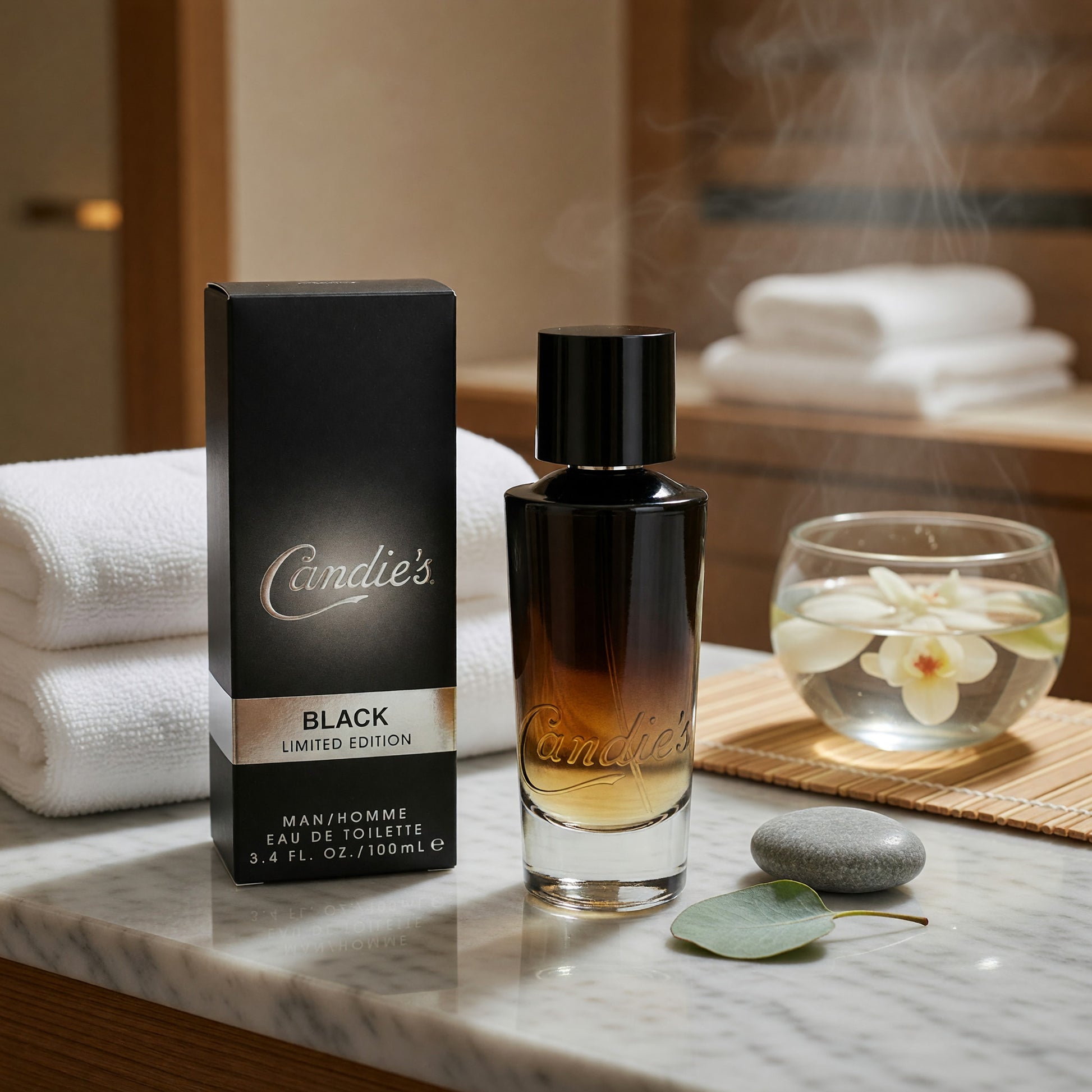 Candie's Black by Candies, 3.4 oz EDT Spray for Men