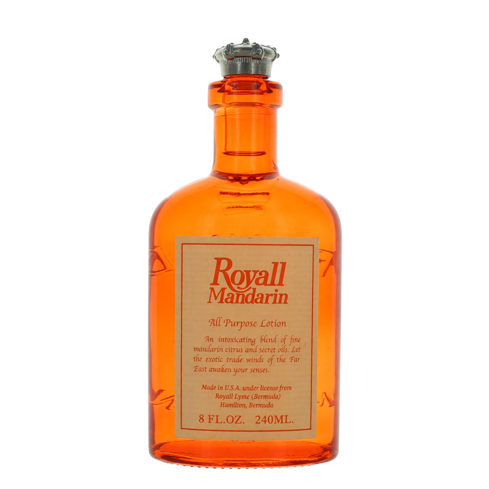 Royall Mandarin by Royall Fragrances, 8 oz All Purpose Lotion for Men