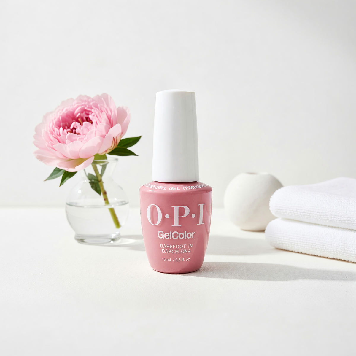 OPI Gel Nail Polish by OPI, 0.5 oz Gel Color - Barefoot in Barcelona - Barefoot in Barcelona