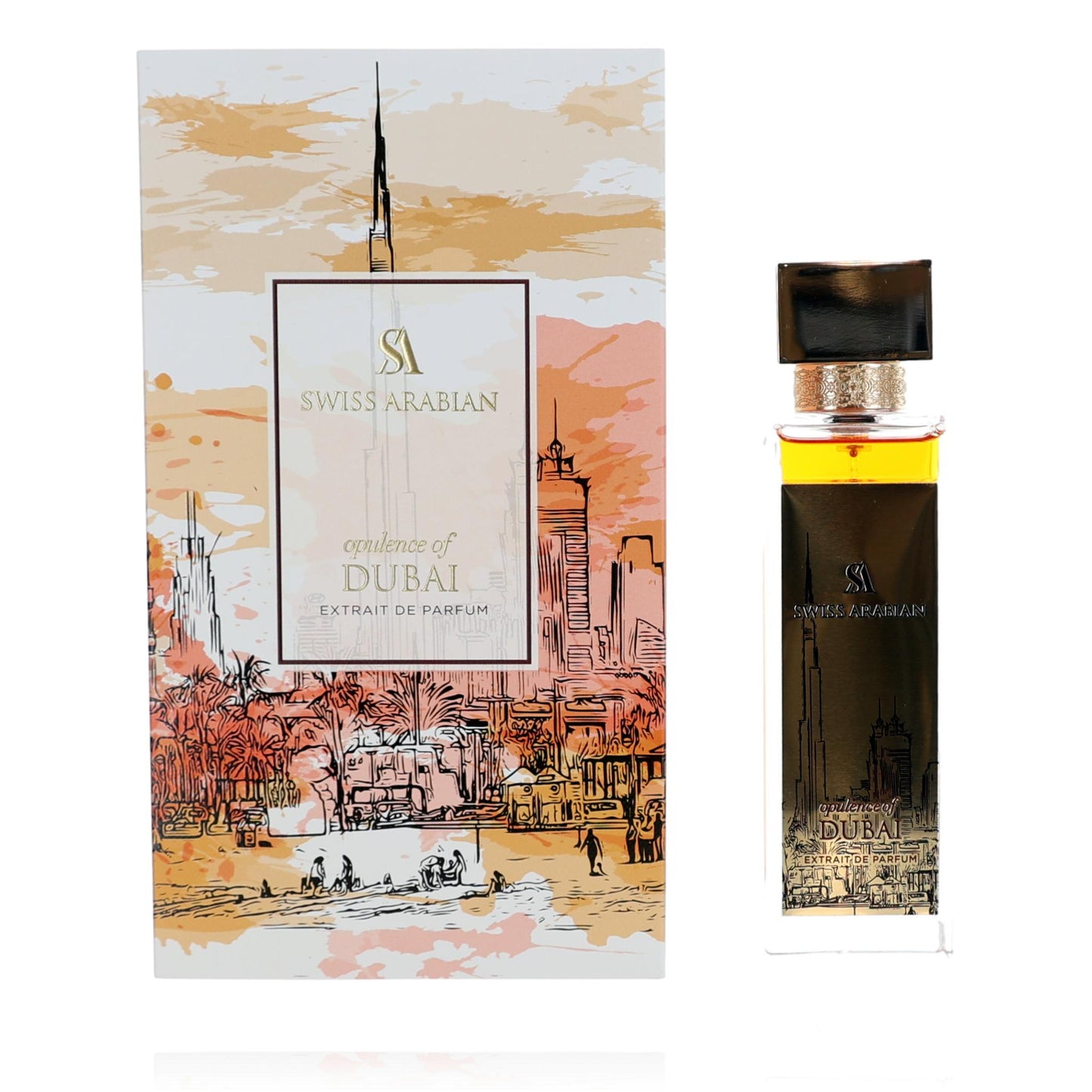 Opulence of Dubai by Swiss Arabian, 3.4oz Extrait De Parfum Spray for Unisex  
