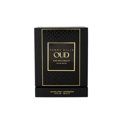 Oud Black Vanilla Absolute by Perry Ellis, 3.4 Oz EDP Spray For Unisex