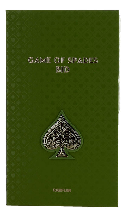 Game of Spades Bid by Jo Milano, 3.4 oz Parfum Spray for Unisex