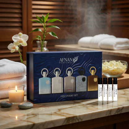 Supremacy Homme Series by Afnan, 5 Piece Discovery Set for Men