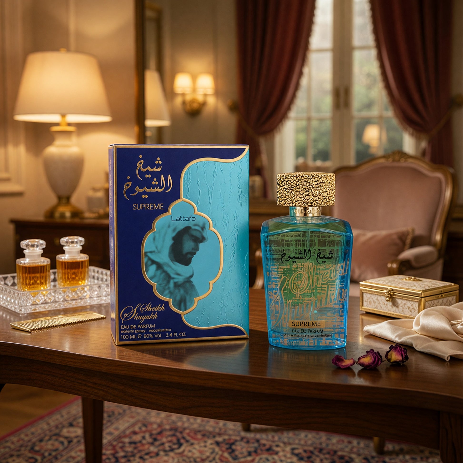 Lattafa Sheikh Al Shuyukh Supreme by Lattafa, 3.4oz EDP Spray for Unisex