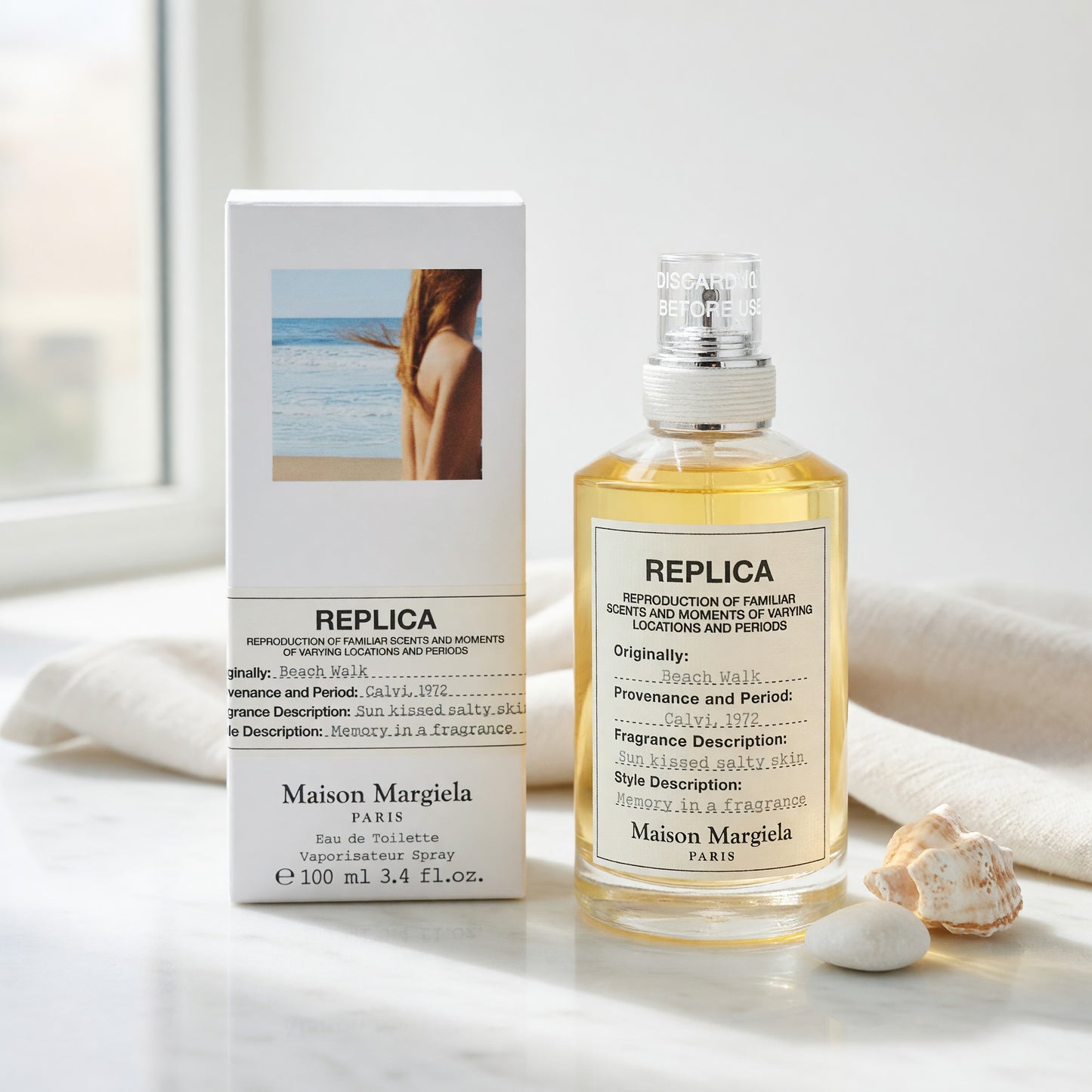 Replica Beach Walk by Maison Margiela, 3.4 oz EDT Spray for Women