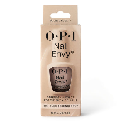 OPI Nail Envy by OPI, 0.5 oz Nail Strengthener - Double Nude-Y - Double Nude-Y