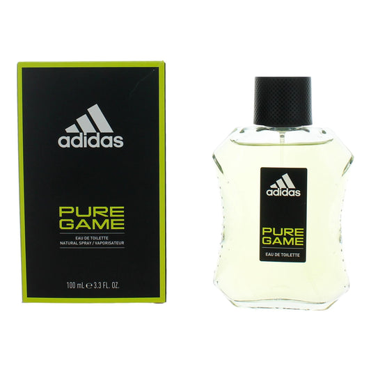 Adidas Pure Game by Adidas, 3.4 oz EDT Spray for Men