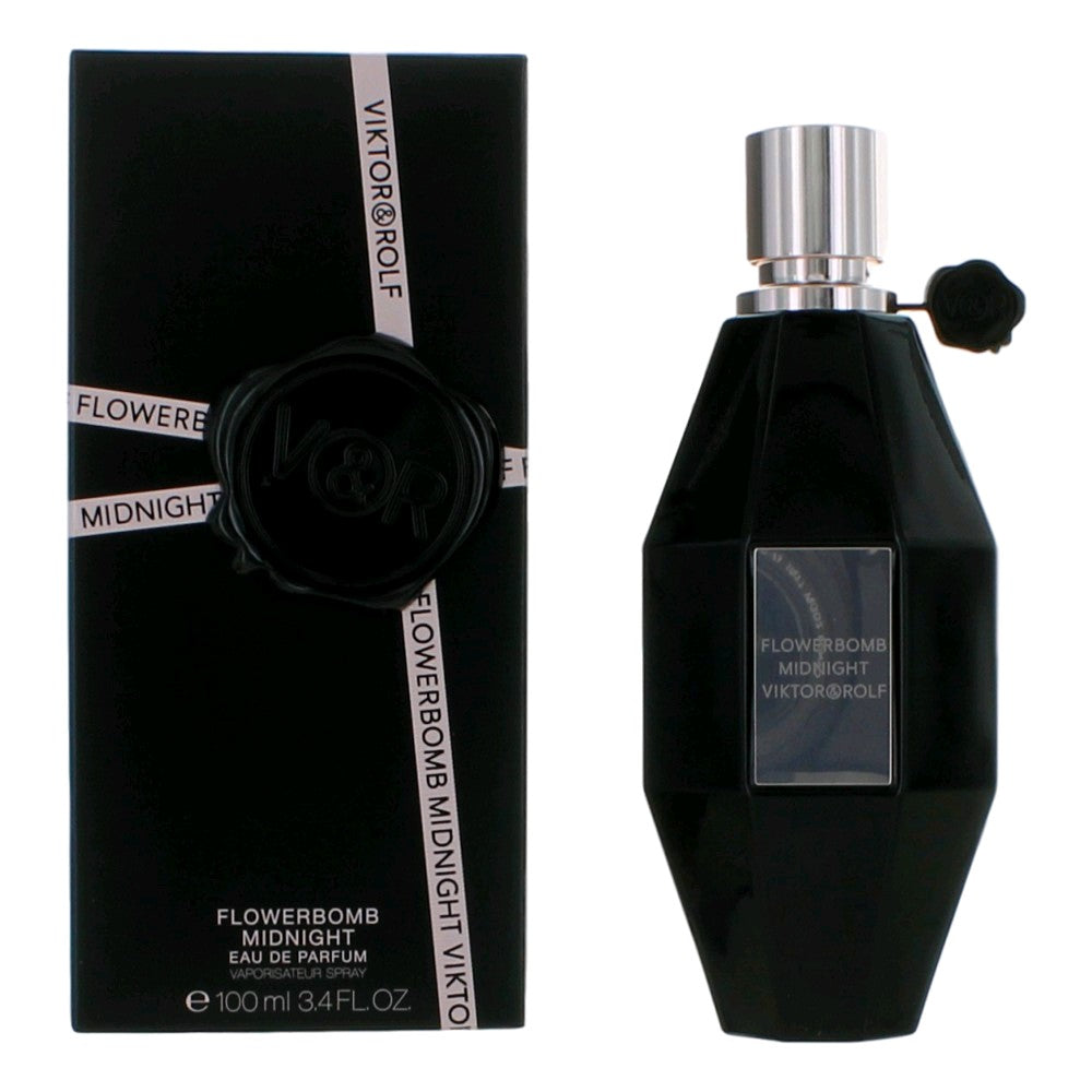 Flowerbomb Midnight by Viktor & Rolf, 3.4 oz EDP Spray for Women