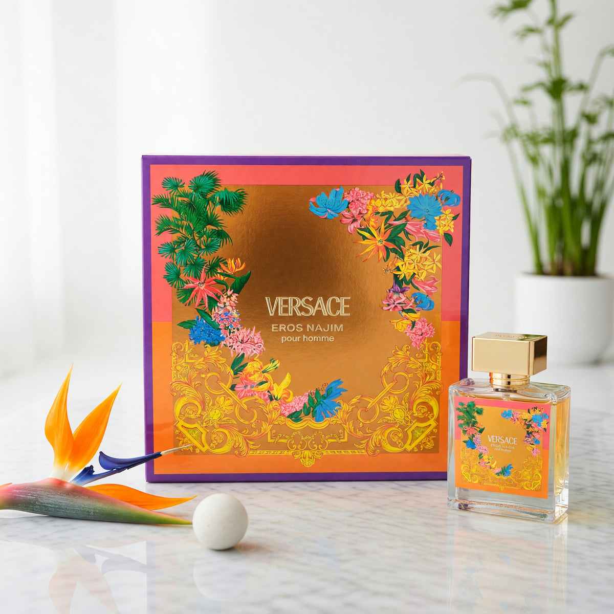 Eros Najim by Versace, 2 Piece Gift Set for Men