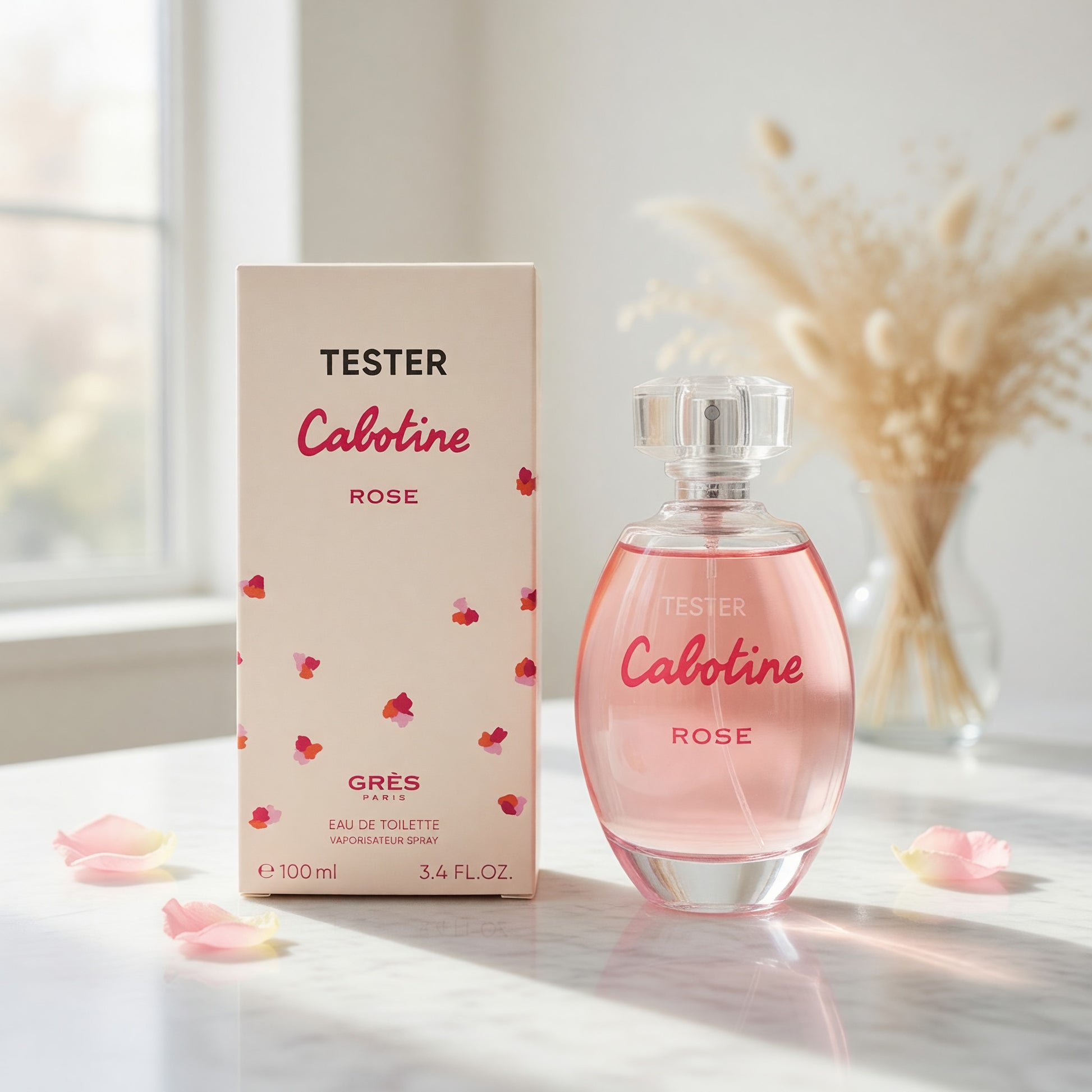 Cabotine Rose by Parfums Gres, 3.4 oz EDT Spray for Women Tester