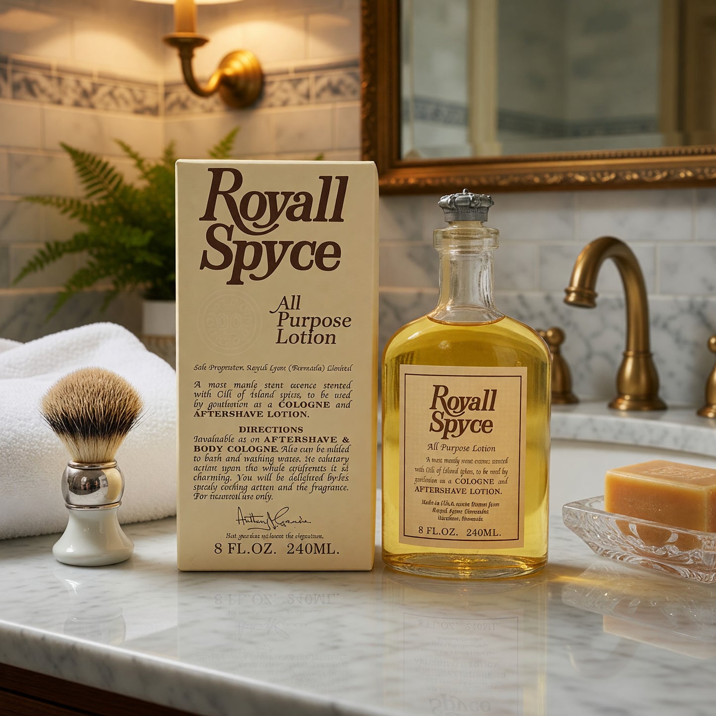 Royall Spyce by Royall Fragrances, 8 oz All Purpose Lotion for Men