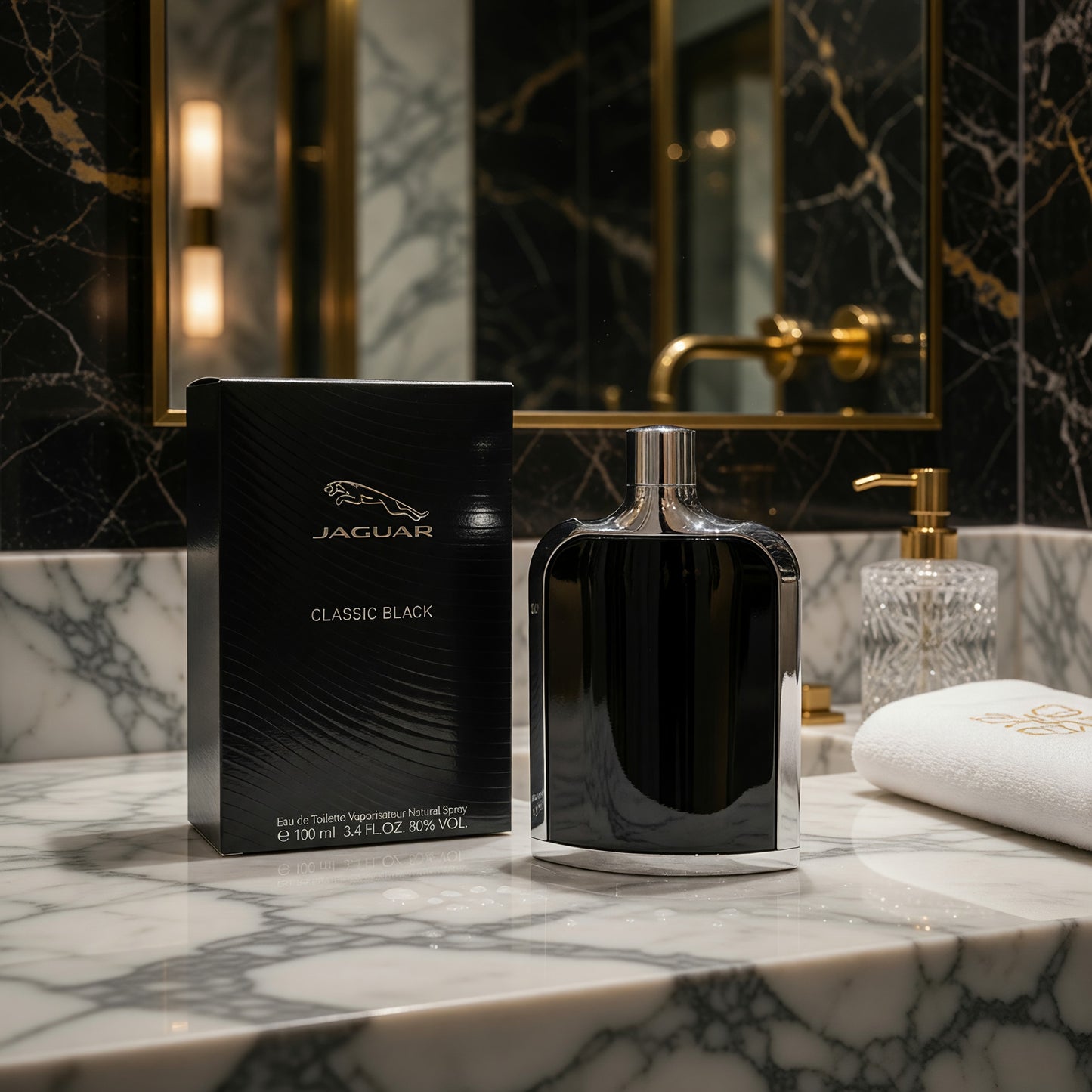 Jaguar Classic Black by Jaguar, 3.4 oz EDT Spray for Men