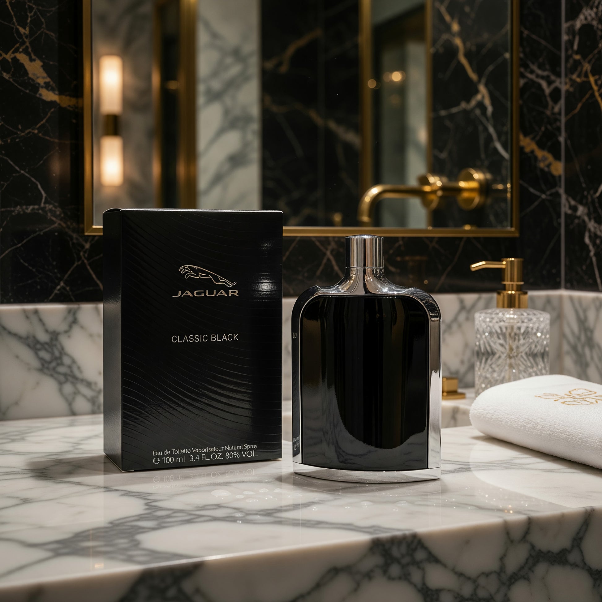 Jaguar Classic Black by Jaguar, 3.4 oz EDT Spray for Men