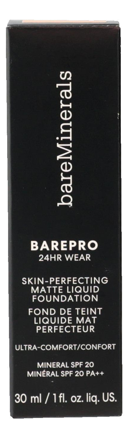 Bare Minerals BarePro 24hr Wear, 1oz Matte Liquid Foundation - Light 21 Cool