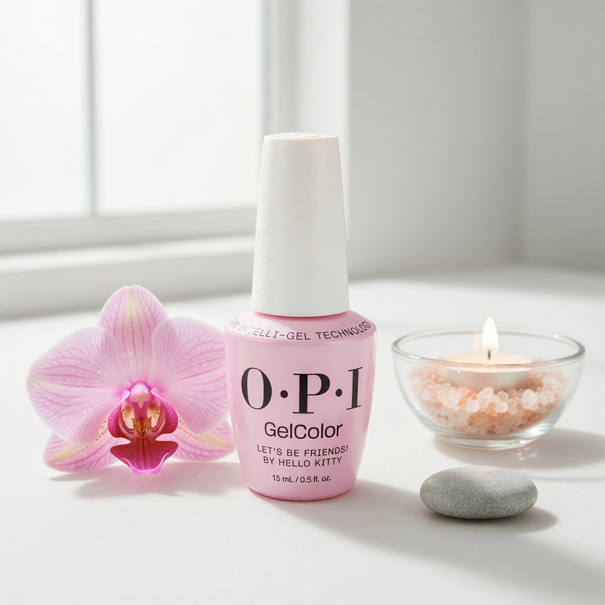 OPI Gel Nail Polish by OPI, 0.5oz Gel Color - Let's Be Friends! By Hello Kitty - Let's Be Friends! By Hello Kitty