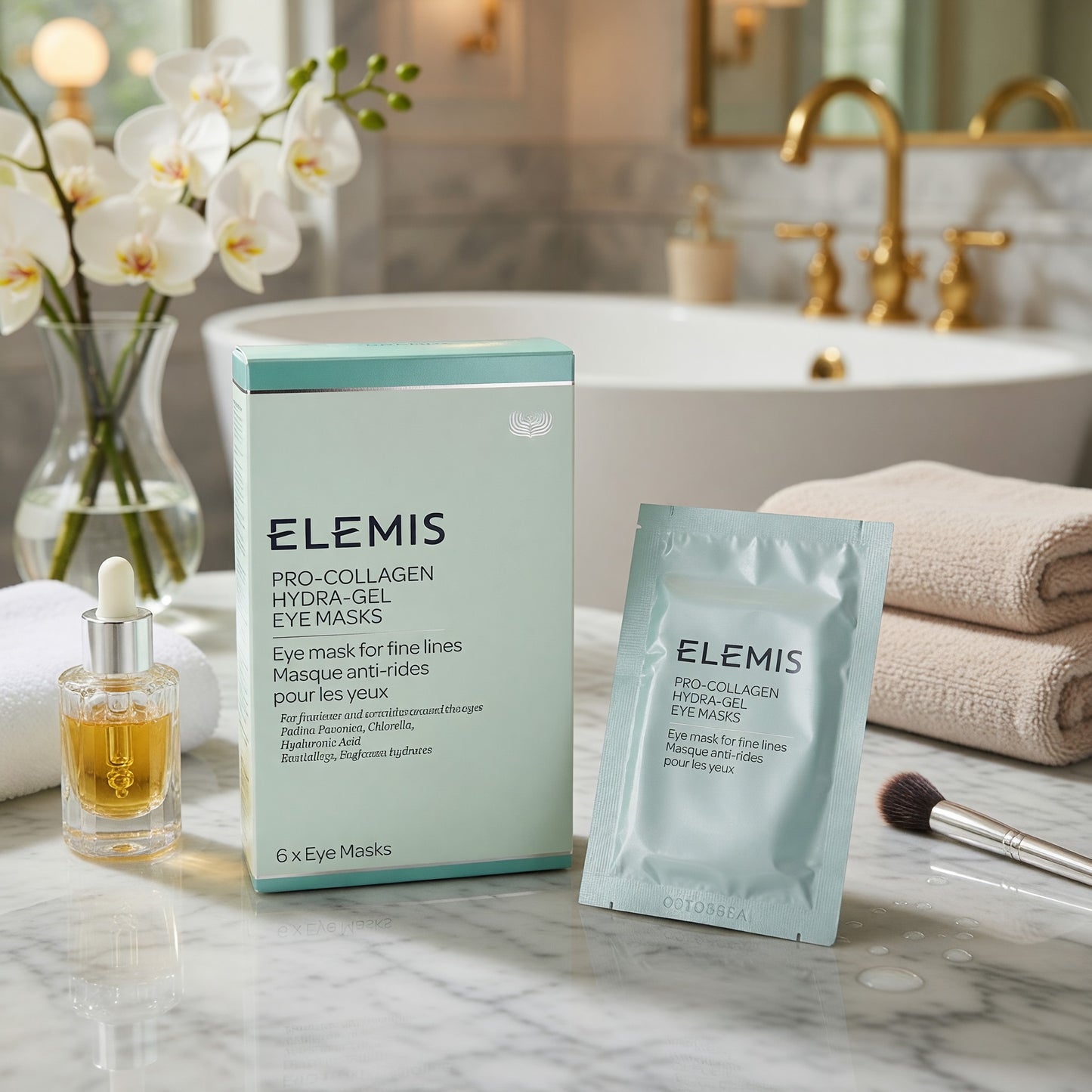 Elemis Pro-Collagen Hydra Gel Eye Masks by Elemis, - 6 Pack 
