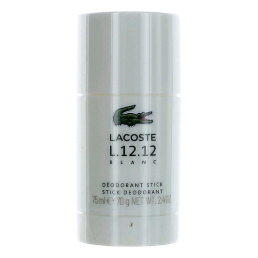 Lacoste L.12.12 White Blanc by Lacoste, 2.4 oz Deodorant Stick for Men