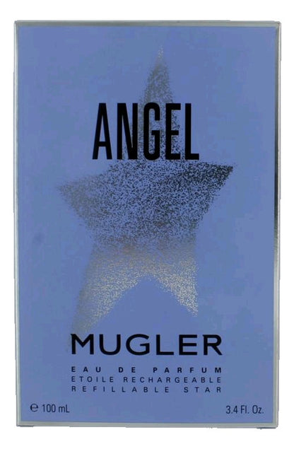 Angel by Thierry Mugler, 3.4 oz EDP Spray Refillable Star for Women