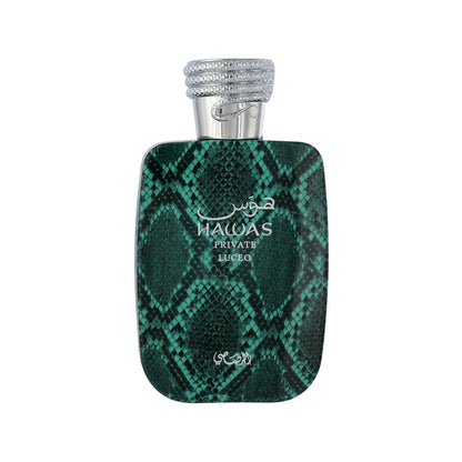 Hawas Private Luceo by Rasasi, 3.3oz Extrait De Parfum Spray for Unisex