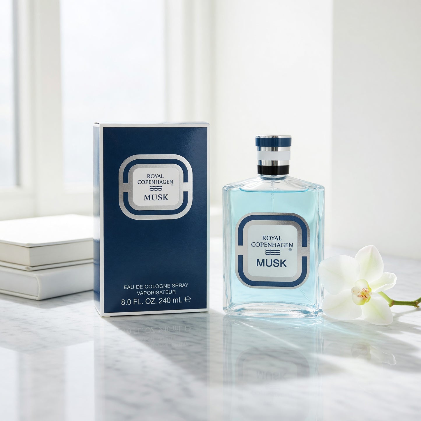 Royal Copenhagen MUSK by Royal Copenhagen, 8 oz Cologne Spray for Men