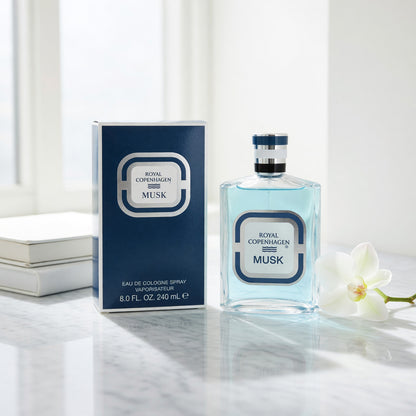 Royal Copenhagen MUSK by Royal Copenhagen, 8 oz Cologne Spray for Men