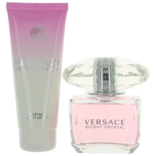 Versace Bright Crystal by Versace, 2 Piece Gift Set for Women