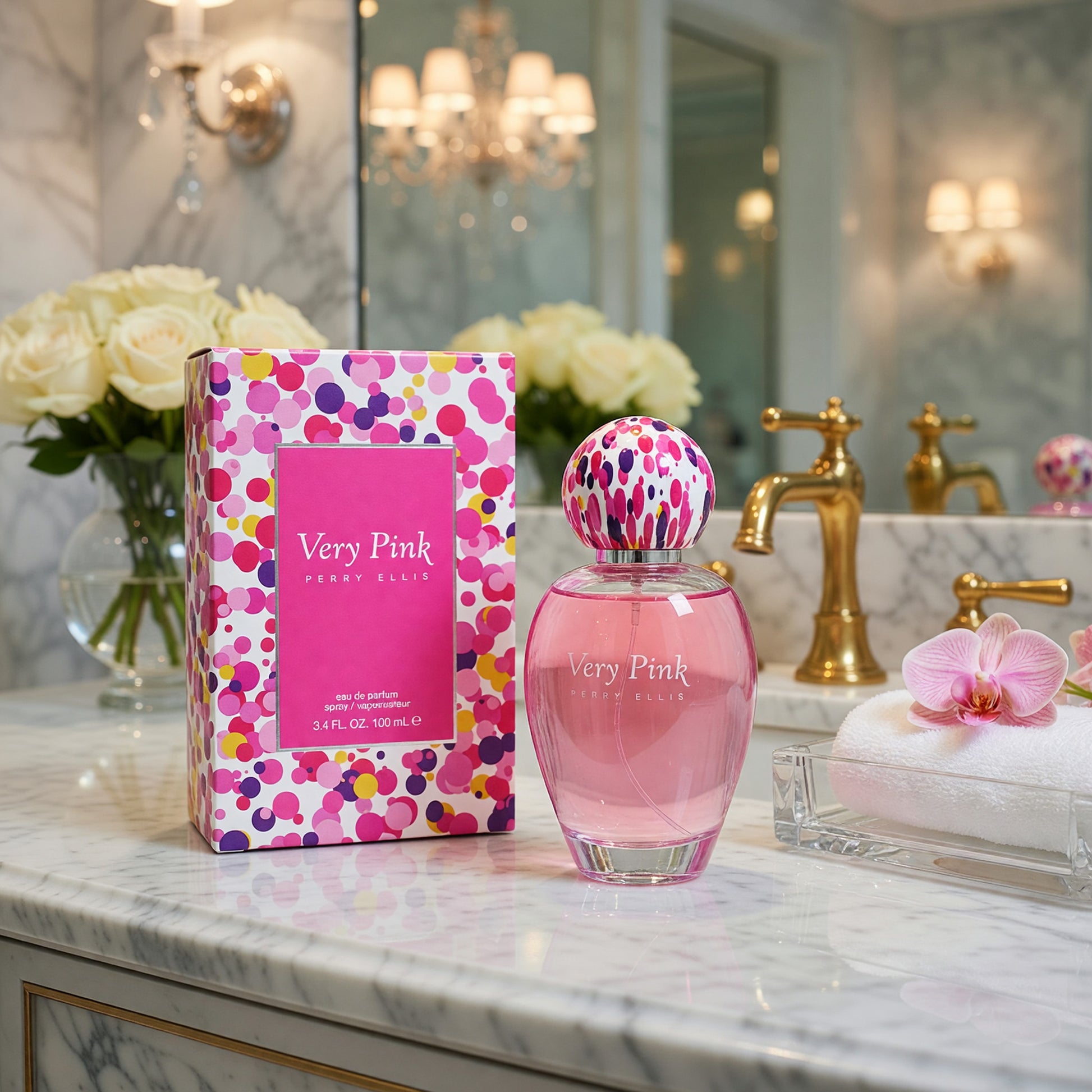 Very Pink by Perry Ellis, 3.4 oz EDP spray for Women