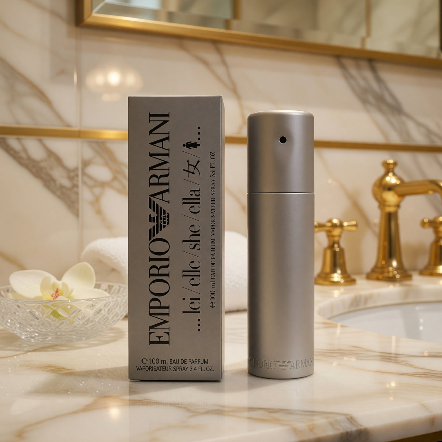 Emporio Armani Her (She) by Emporio Armani, 3.3 oz EDP Spray for Women
