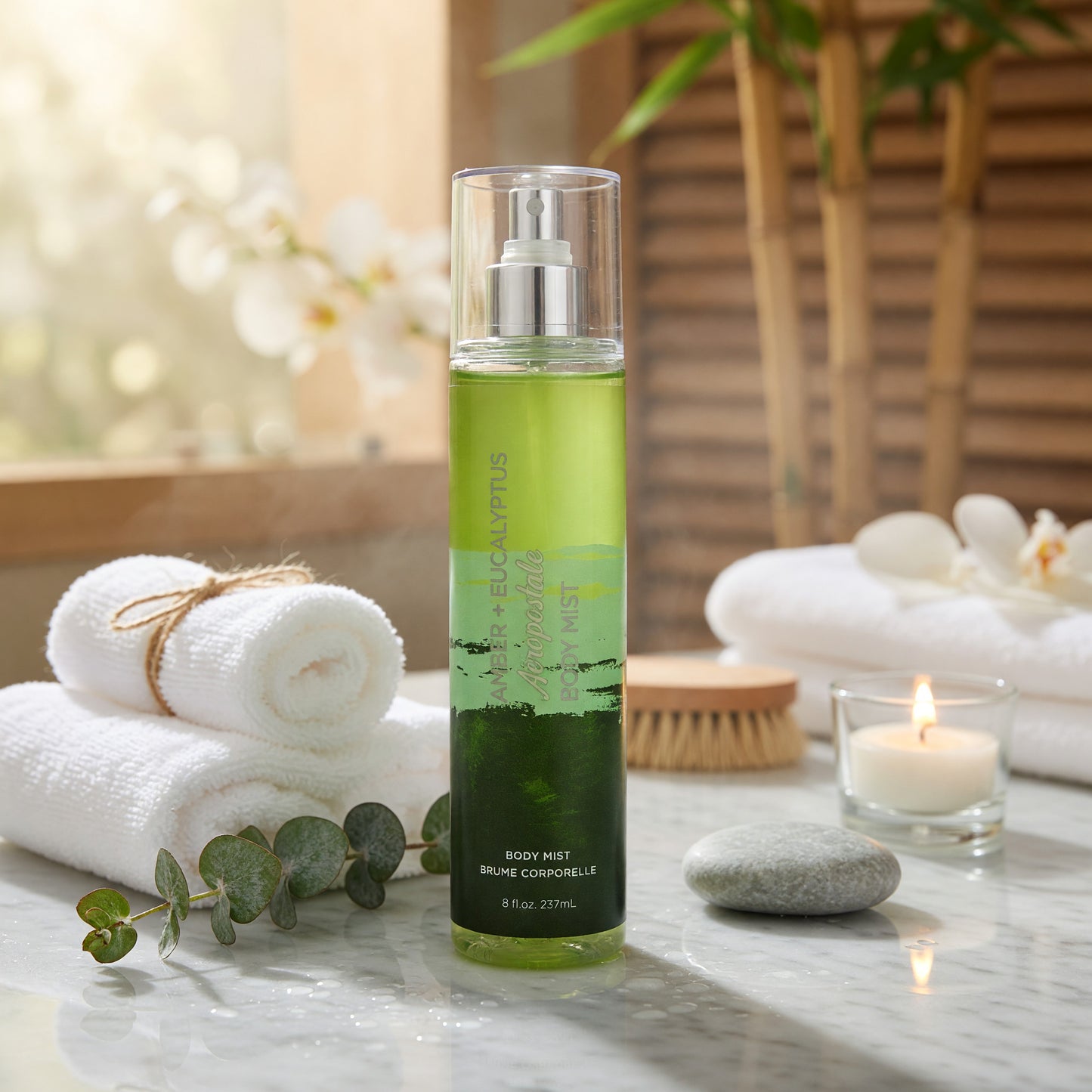 Amber & Eucalyptus by Aeropostale, 8 oz Body Mist for Women